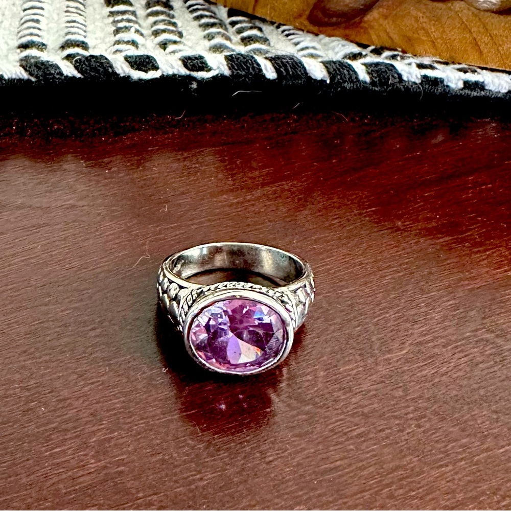 Lia Sophia “Tempest” Ring Purple Stone